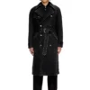 d-delirious-d Trench-coat en denim délavé