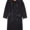 d-delirious-d Trench-coat en denim délavé