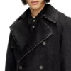 d-delirious-d Trench-coat en denim délavé