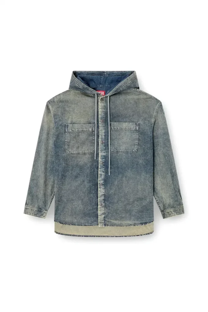 d-dewny-hood-s2 Surchemise en denim enduit marbré