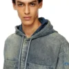 d-dewny-hood-s2 Surchemise en denim enduit marbré