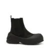 d-donald beatle Bottines Chelsea D-Donald en daim ciré et caoutchouc