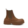 d-donald beatle Bottines Chelsea D-Donald en daim ciré et caoutchouc