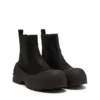 d-donald beatle Bottines Chelsea D-Donald en daim ciré et caoutchouc