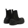 d-donald beatle Bottines Chelsea D-Donald en daim ciré et caoutchouc