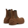 d-donald beatle Bottines Chelsea D-Donald en daim ciré et caoutchouc