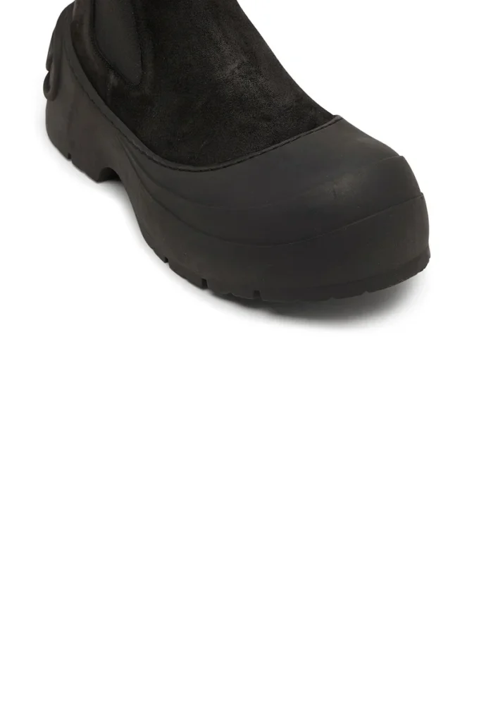 d-donald beatle Bottines Chelsea D-Donald en daim ciré et caoutchouc