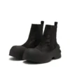 d-donald beatle Bottines Chelsea D-Donald en daim ciré et caoutchouc