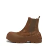 d-donald beatle Bottines Chelsea D-Donald en daim ciré et caoutchouc