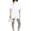 d-eivor Robe t-shirt avec nœud sur le devant