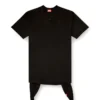 d-eivor Robe t-shirt avec nœud sur le devant
