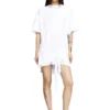 d-eivor Robe t-shirt avec nœud sur le devant