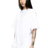 d-eivor Robe t-shirt avec nœud sur le devant