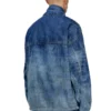 d-flow-fse Veste pull en denim effet sale