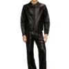 d-glory jogg Veste moto en JoggJeans enduit brillant