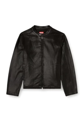 d-glory jogg Veste moto en JoggJeans enduit brillant