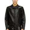 d-glory jogg Veste moto en JoggJeans enduit brillant