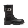 d-hammer bkr d w Bottes D-Hammer-Biker en cuir brillant