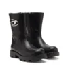 d-hammer bkr d w Bottes D-Hammer-Biker en cuir brillant