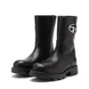 d-hammer bkr d w Bottes D-Hammer-Biker en cuir brillant