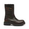 d-hammer bkr d w Bottines D-Hammer en cuir ajouré avec détails métalliques oxydés