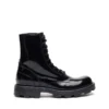 d-hammer bt Bottes D-Hammer-Combat en cuir brillant