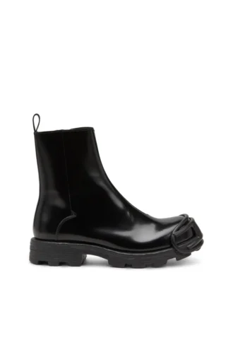 d-hammer bt zip d Bottines Chelsea D-Hammer-Leather avec embouts ovales en D