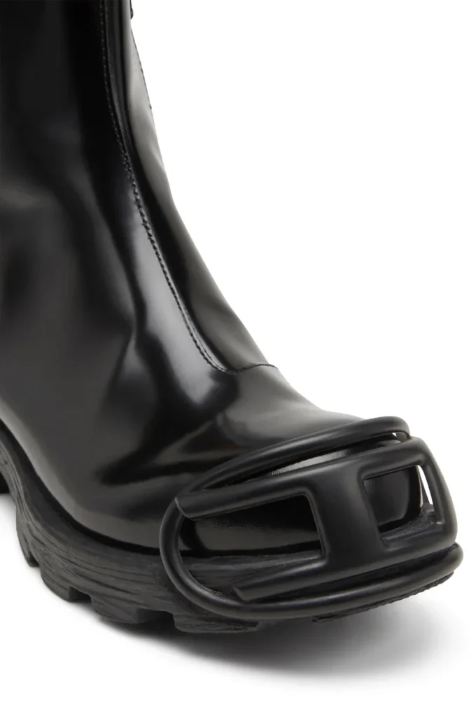 d-hammer bt zip d Bottines Chelsea D-Hammer-Leather avec embouts ovales en D