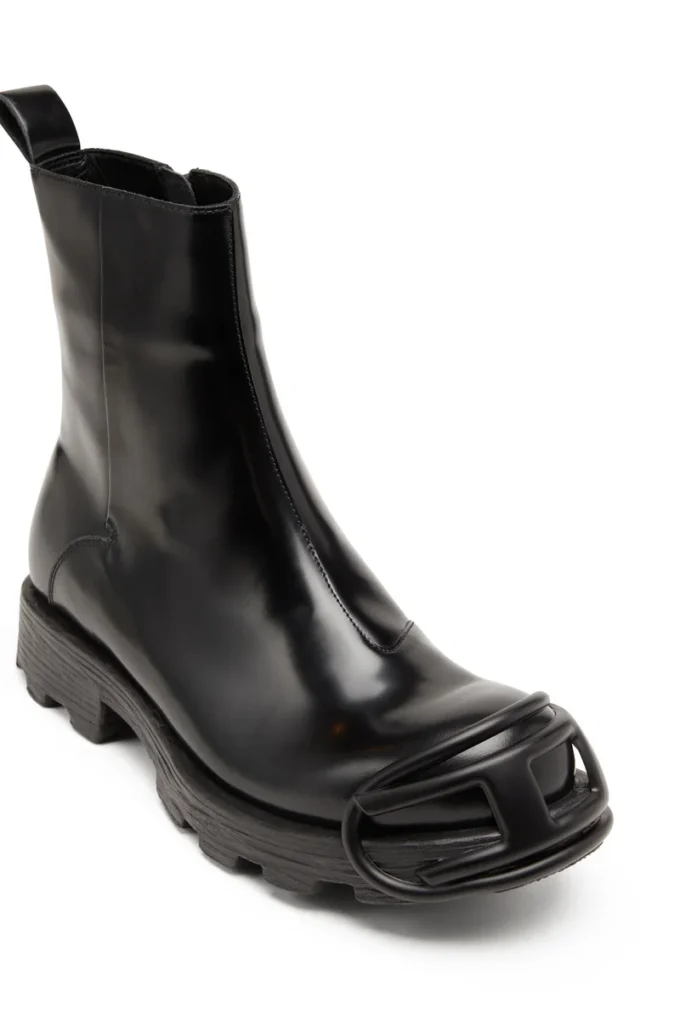 d-hammer bt zip d Bottines Chelsea D-Hammer-Leather avec embouts ovales en D