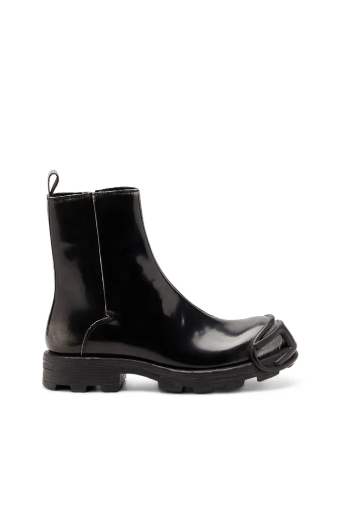 d-hammer bt zip d D-Hammer – Bottines en cuir avec fermeture éclair