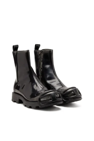 d-hammer bt zip d D-Hammer – Bottines en cuir avec fermeture éclair
