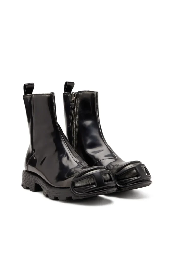 d-hammer bt zip d D-Hammer – Bottines en cuir avec fermeture éclair