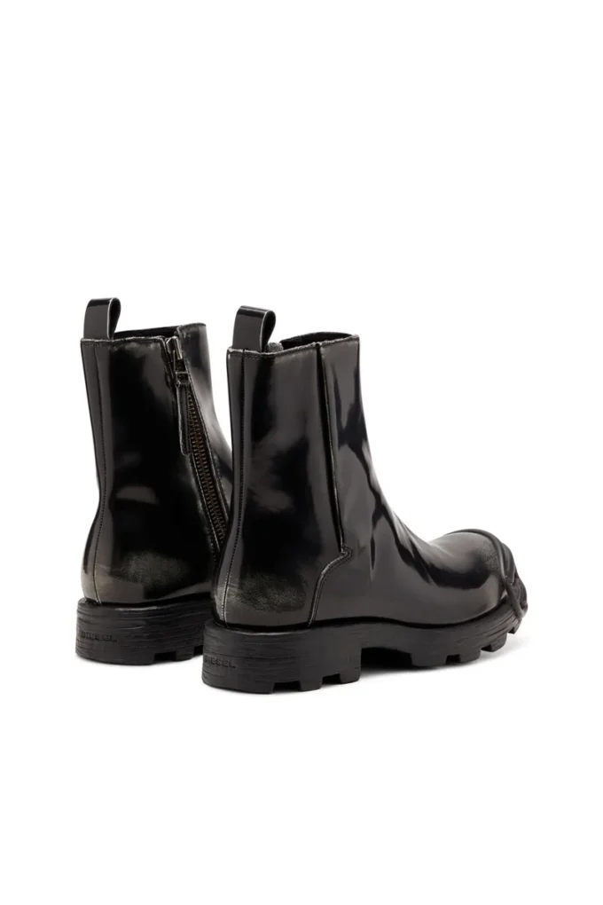 d-hammer bt zip d D-Hammer – Bottines en cuir avec fermeture éclair