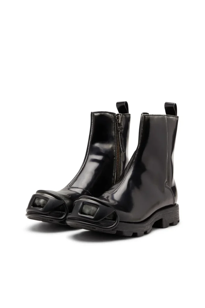 d-hammer bt zip d D-Hammer – Bottines en cuir avec fermeture éclair