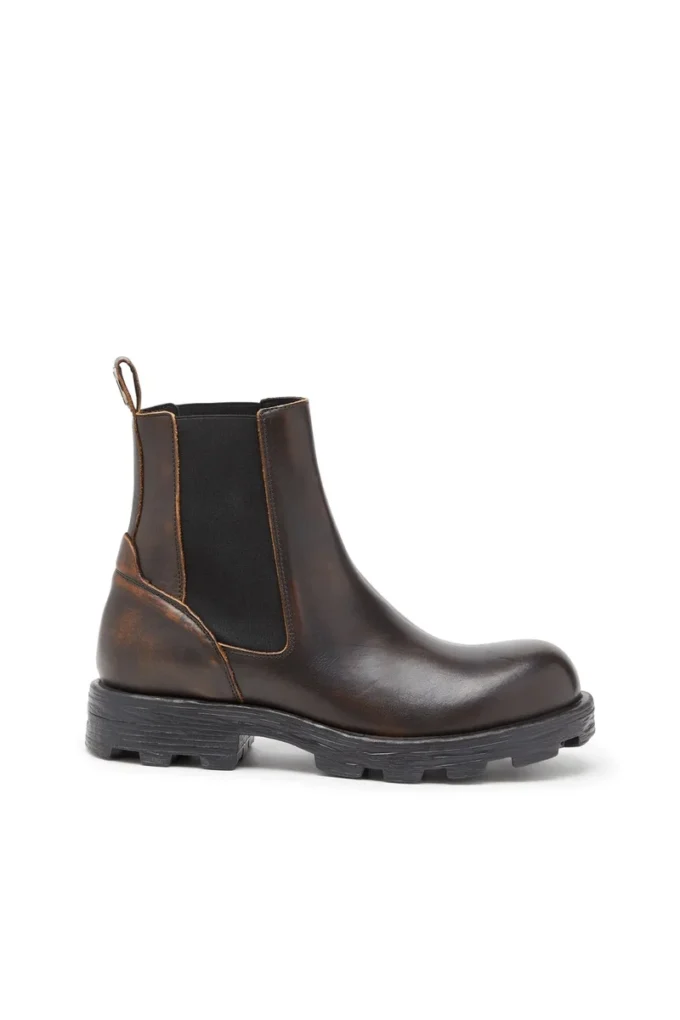 d-hammer ch Bottines Chelsea D-Hammer en cuir brossé