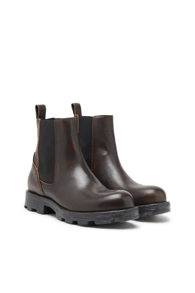 d-hammer ch Bottines Chelsea D-Hammer en cuir brossé