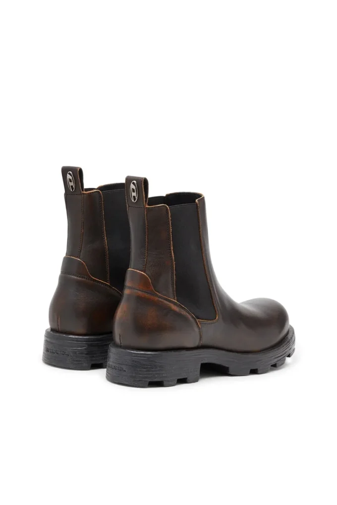 d-hammer ch Bottines Chelsea D-Hammer en cuir brossé