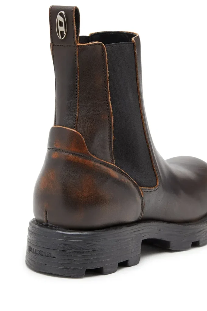 d-hammer ch Bottines Chelsea D-Hammer en cuir brossé