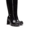 d-hammer d hb w D-Hammer – Bottes à talons hauts en cuir brossé