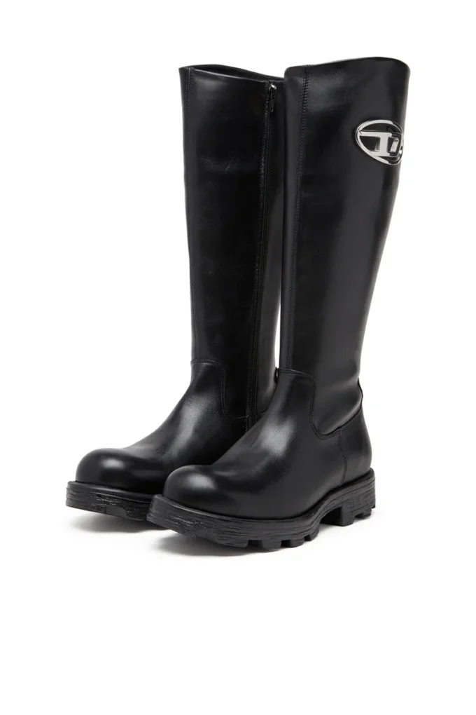 d-hammer hb d w Bottes en cuir D-Hammer montant jusqu&rsquo;aux genoux