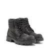 d-hammer lace up w Bottes D-Hammer-Combat en denim et cuir