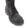 d-hammer lace up w Bottes D-Hammer-Combat en denim et cuir
