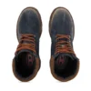 d-hammer lace up Bottines D-Hammer-Combat en denim et daim