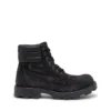 d-hammer à lacets D-Hammer – Bottes militaires en denim et cuir