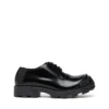 d-hammer so d D-Hammer – Chaussures à lacets en cuir avec bout ovale en D