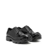 d-hammer so d D-Hammer – Chaussures à lacets en cuir avec bout ovale en D