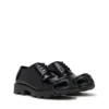 d-hammer so d D-Hammer – Chaussures à lacets en cuir avec bout ovale en D