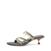 d-havanna kittie Mules D-Havanna Kittie en denim effiloché avec cristaux