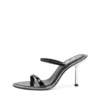 d-havanna sdl D-Havanna – Mules à lanières en cuir verni avec cristaux