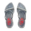 d-havanna sdl Mules à talons D-Havanna en denim cristallisé